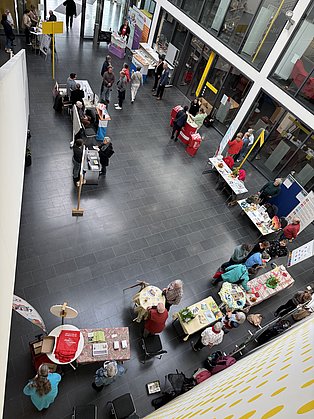 Infostände am Ehrenamtstag