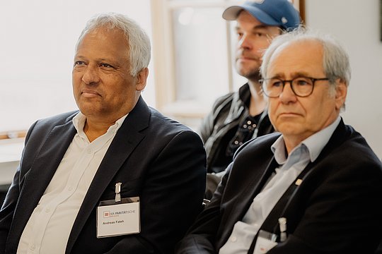 Andreas Fateh und Karl-Heinz Theußen