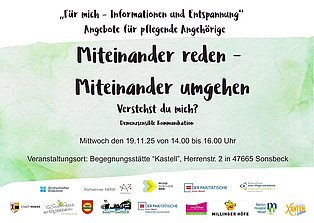 Miteinander rede- Miteinander umgehen