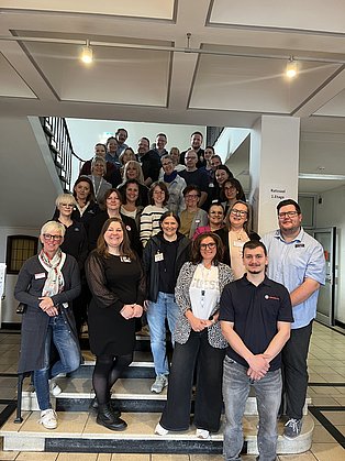 Netzwerkpartner*innen des Netzwerks "MITEINANDER STARK- Fachlich vernetzt. Gemeinsam für pflegende Angehörige. Kreis Wesel und Umgebung"