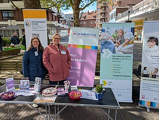 Infostand in Kamp Lintfort